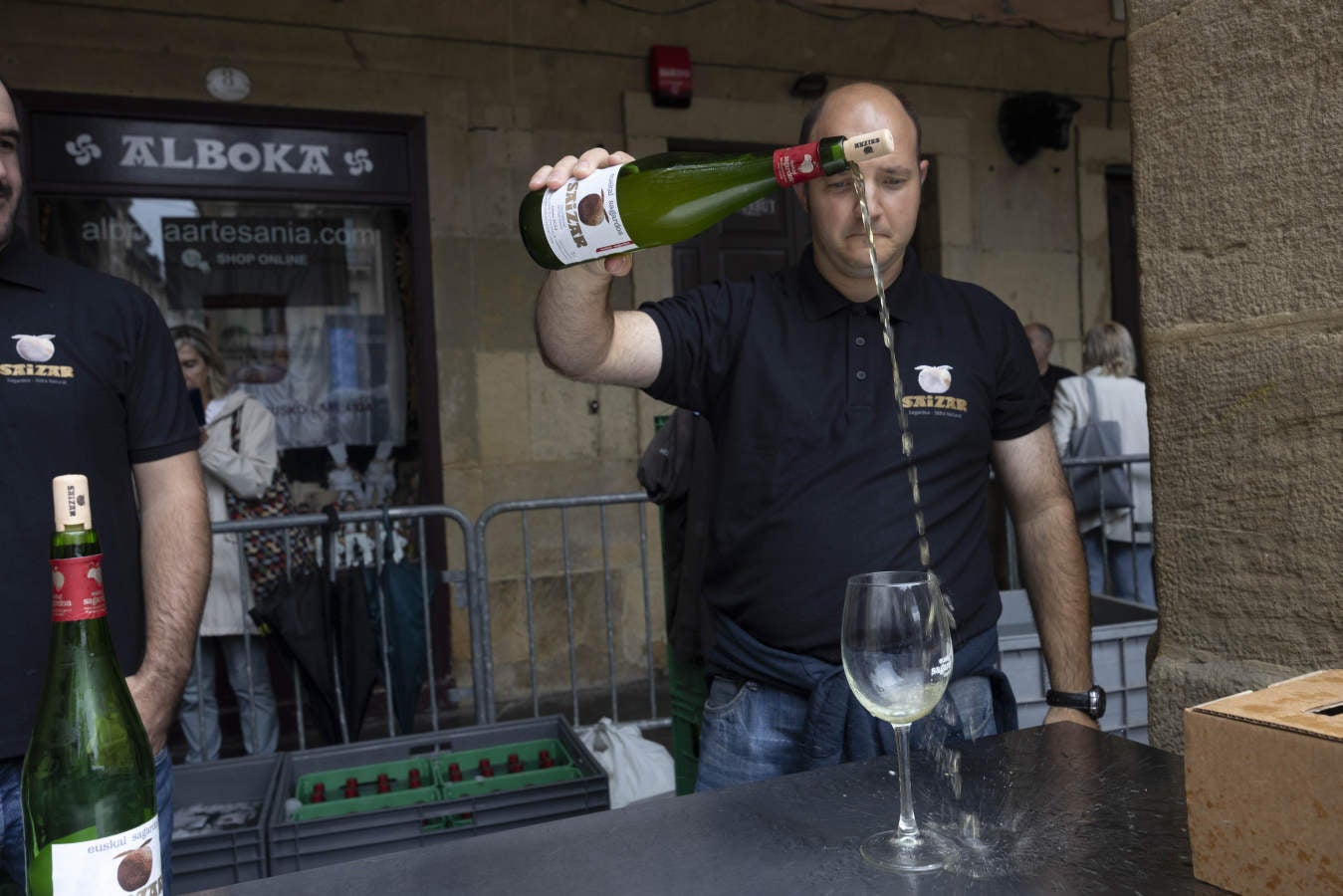 Un Sagardo Eguna pasado por agua