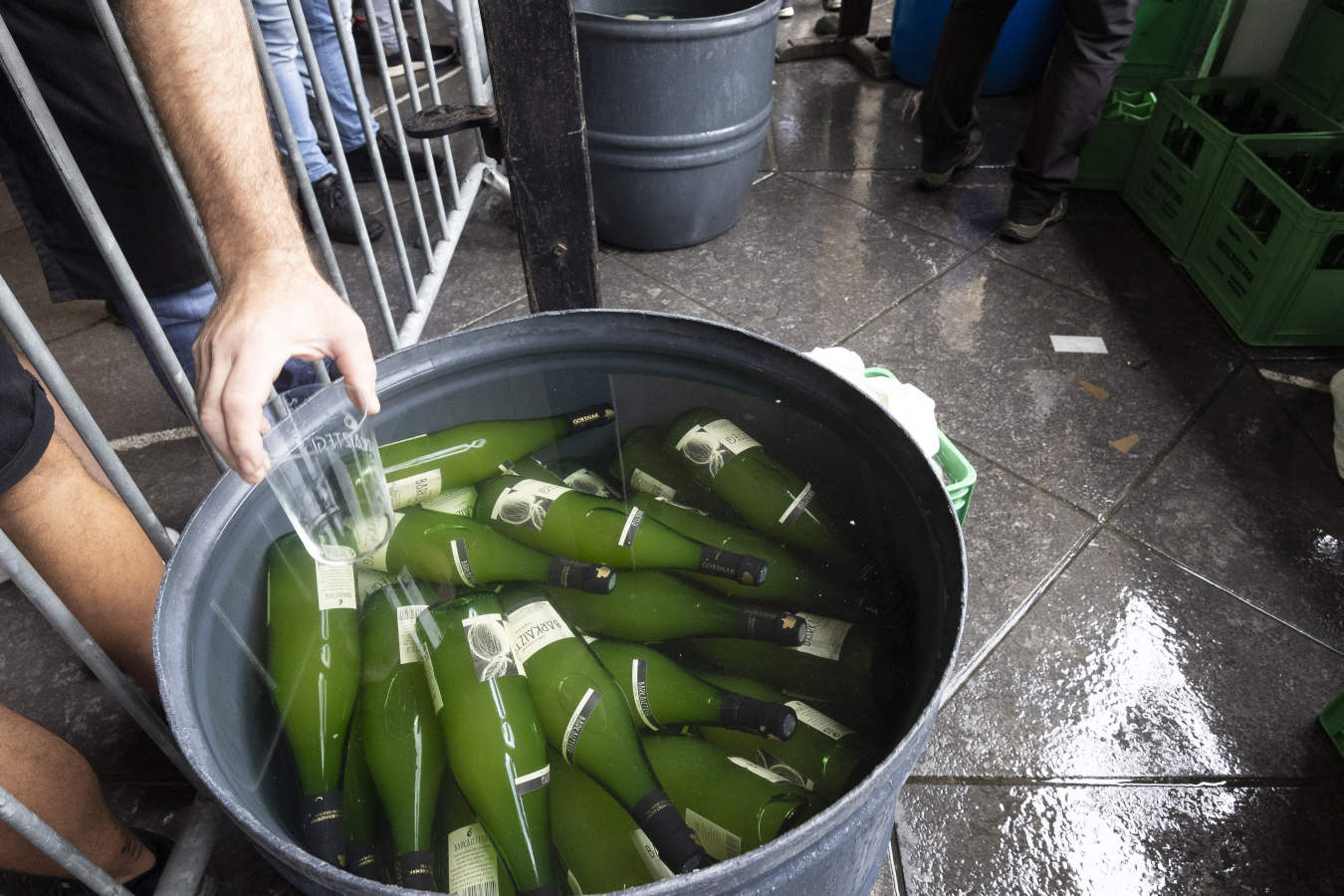 Un Sagardo Eguna pasado por agua