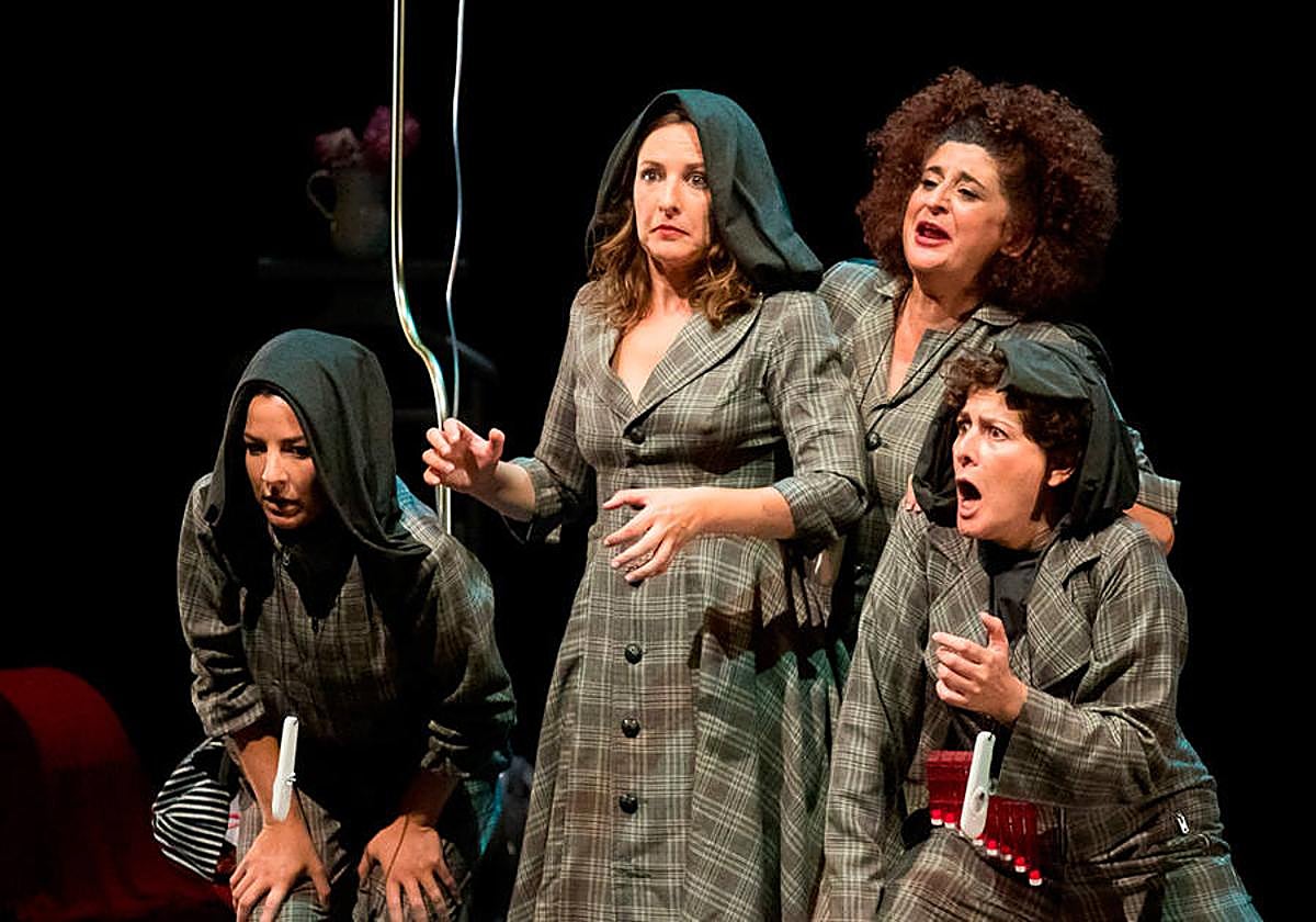 Las Niñas de Cádiz traen desde hoy al teatro Principal la tragicomedia 'El viento es salvaje'