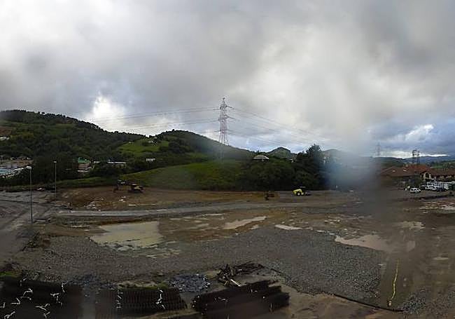 Estado de las obras en Urnieta.