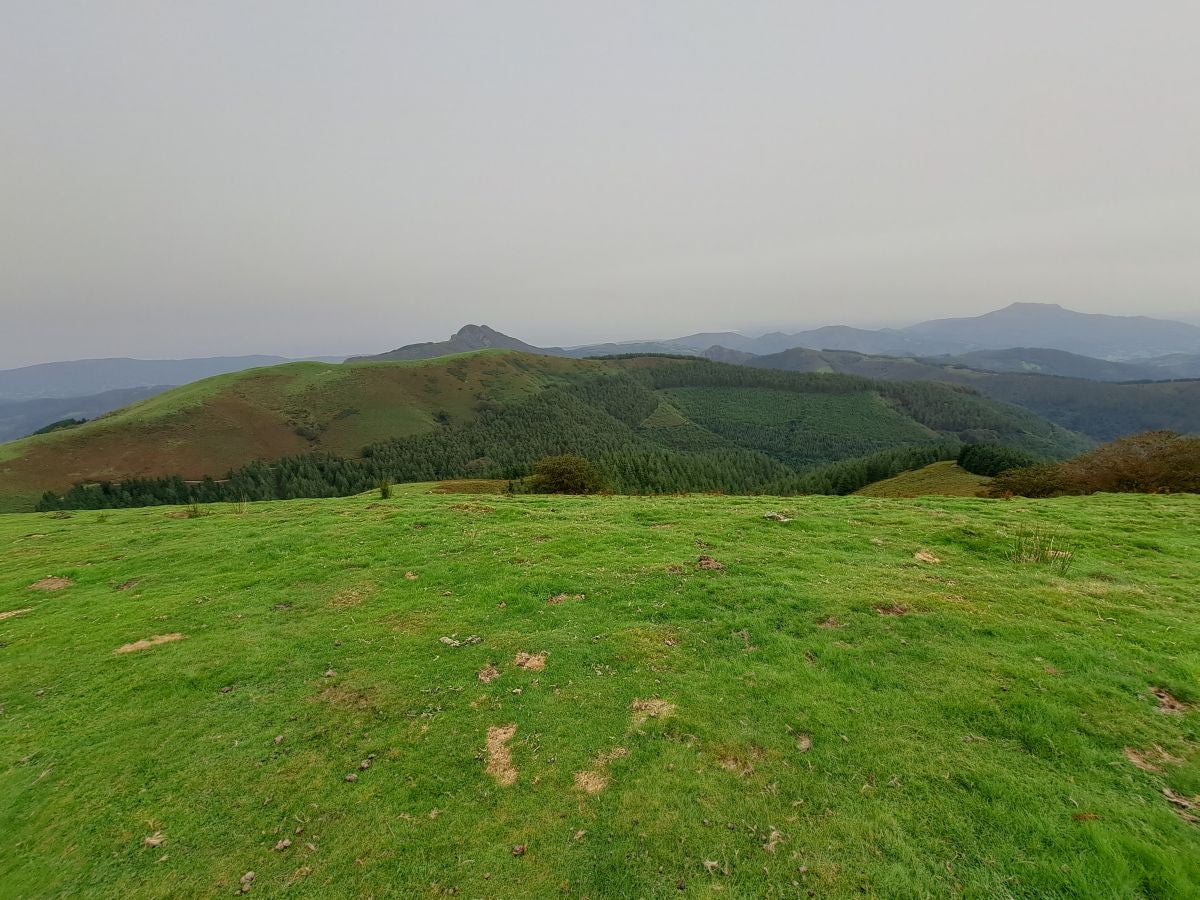 La ruta a la cima de Bianditz, en imágenes