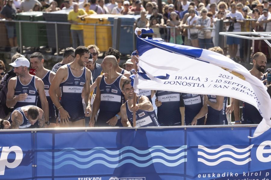 Urdaibai se lleva su séptima Bandera de La Concha