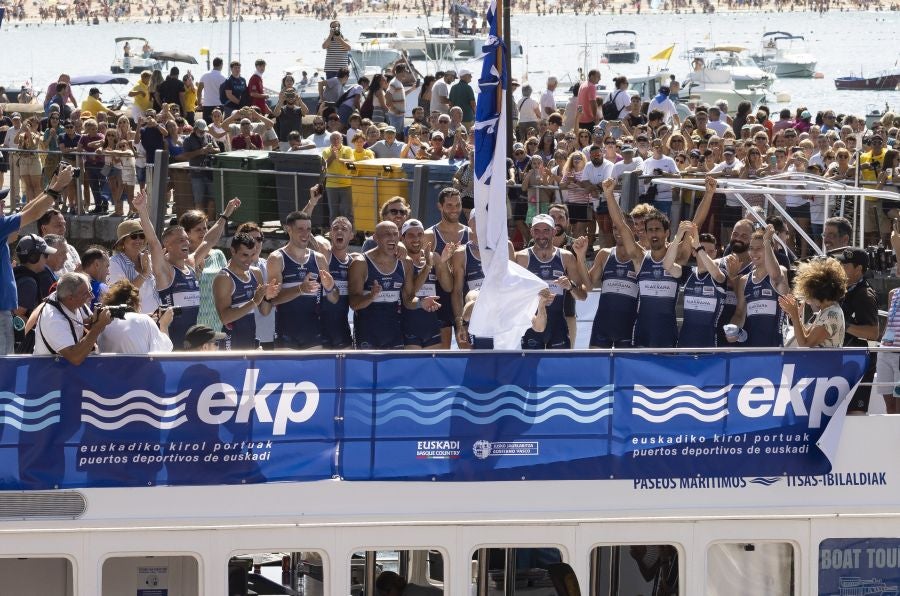 Urdaibai se lleva su séptima Bandera de La Concha