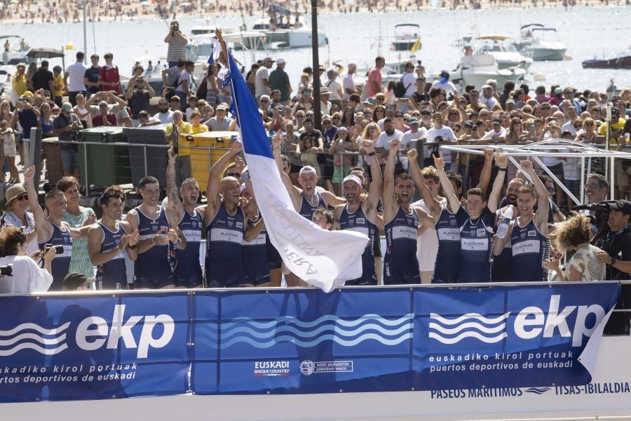 Urdaibai se lleva su séptima Bandera de La Concha