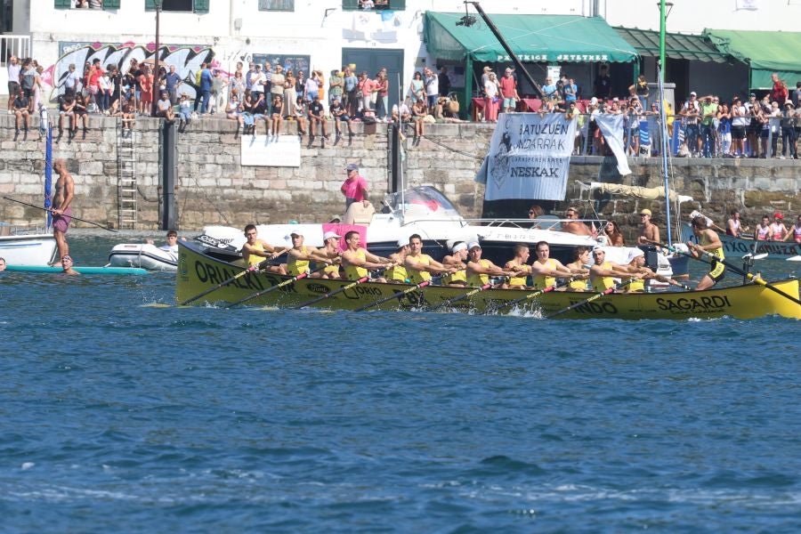 Urdaibai se lleva su séptima Bandera de La Concha