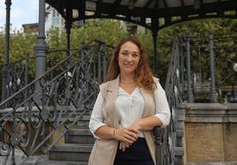 Muriel Larrea, presidenta del PP de Gipuzkoa