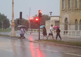 Las tormentas barren Gipuzkoa