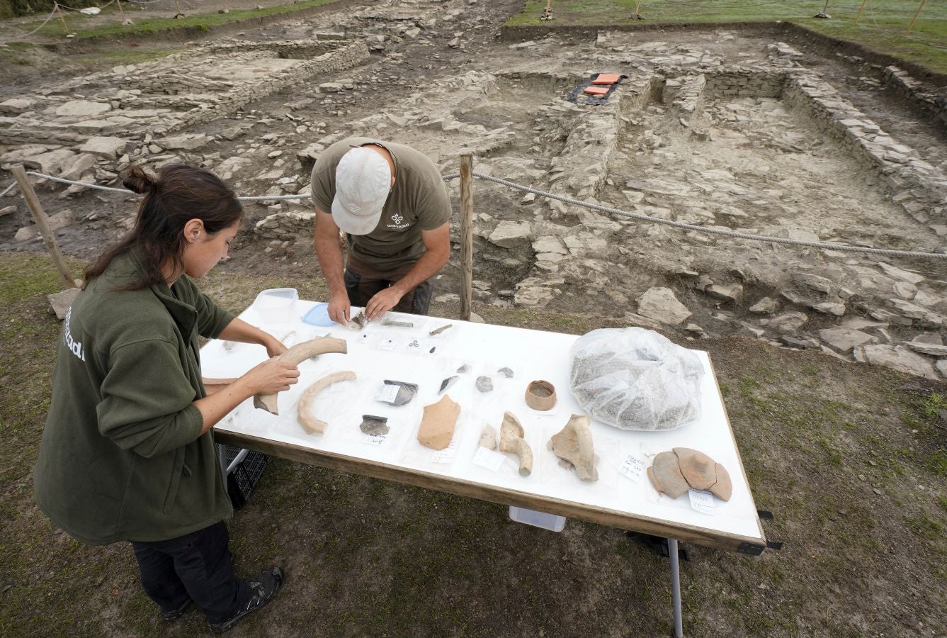 Siguen los hallazgos en Irulegi
