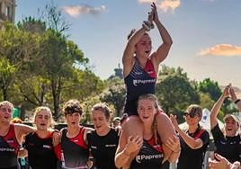 Las remeras de la Madalen continuarán bogando la temporada que viene en la liga Euskotren.