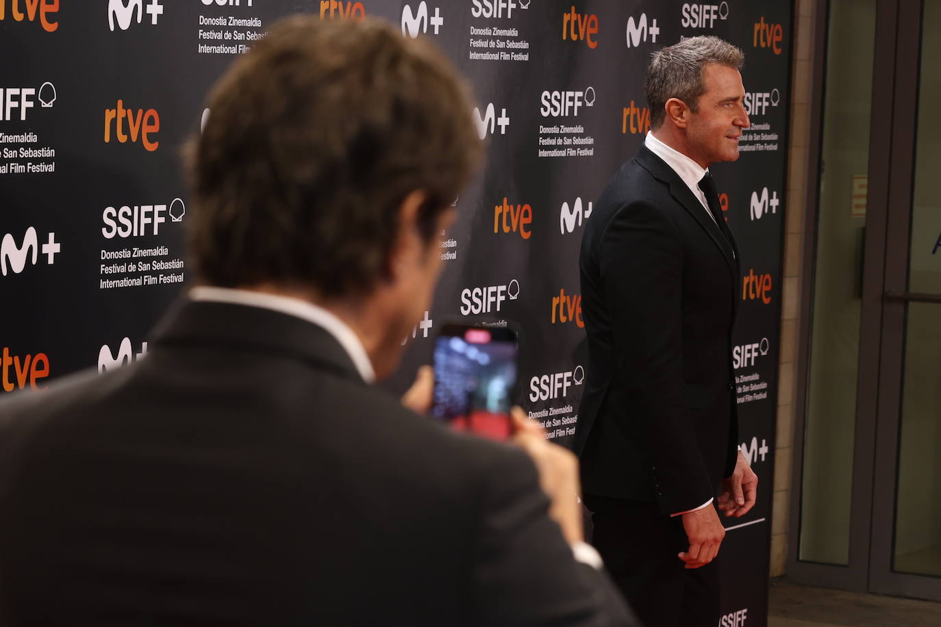 Alfombra roja de la gala inaugural del Zinemaldia