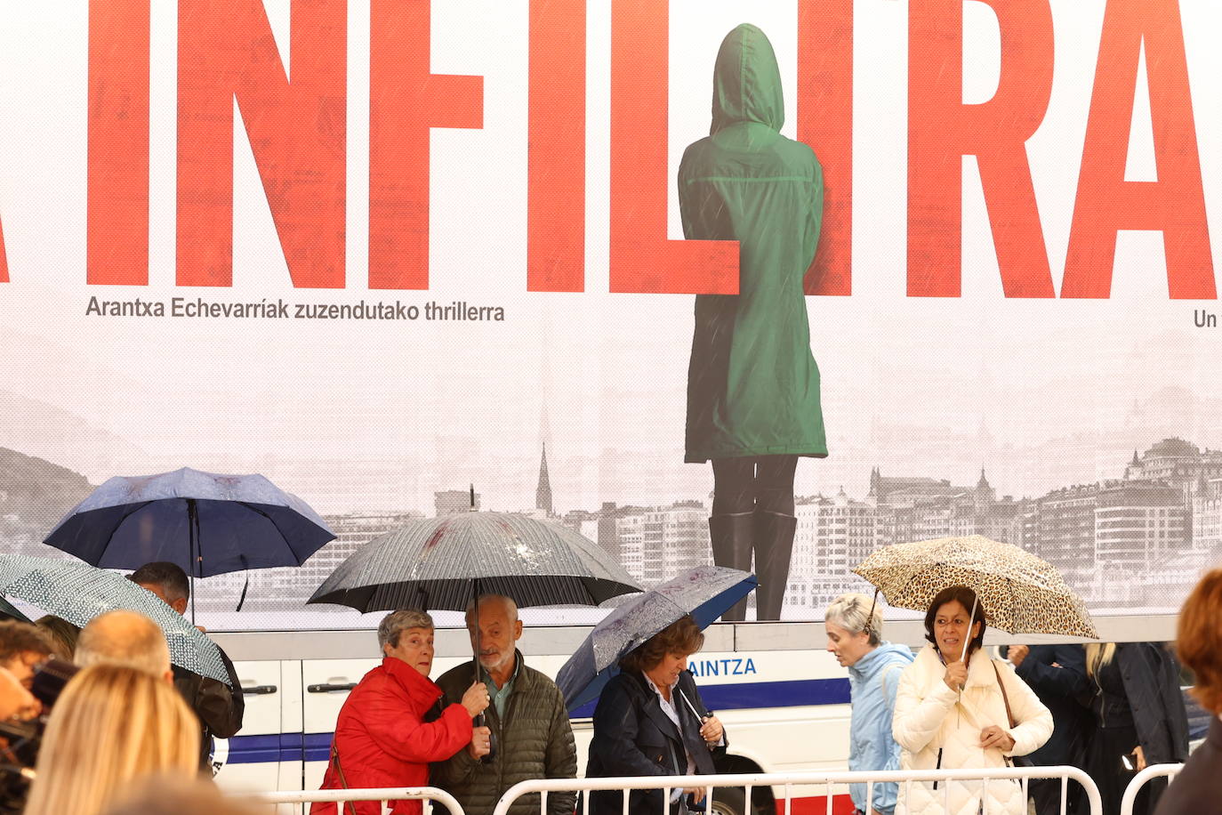 Alfombra roja de la gala inaugural del Zinemaldia