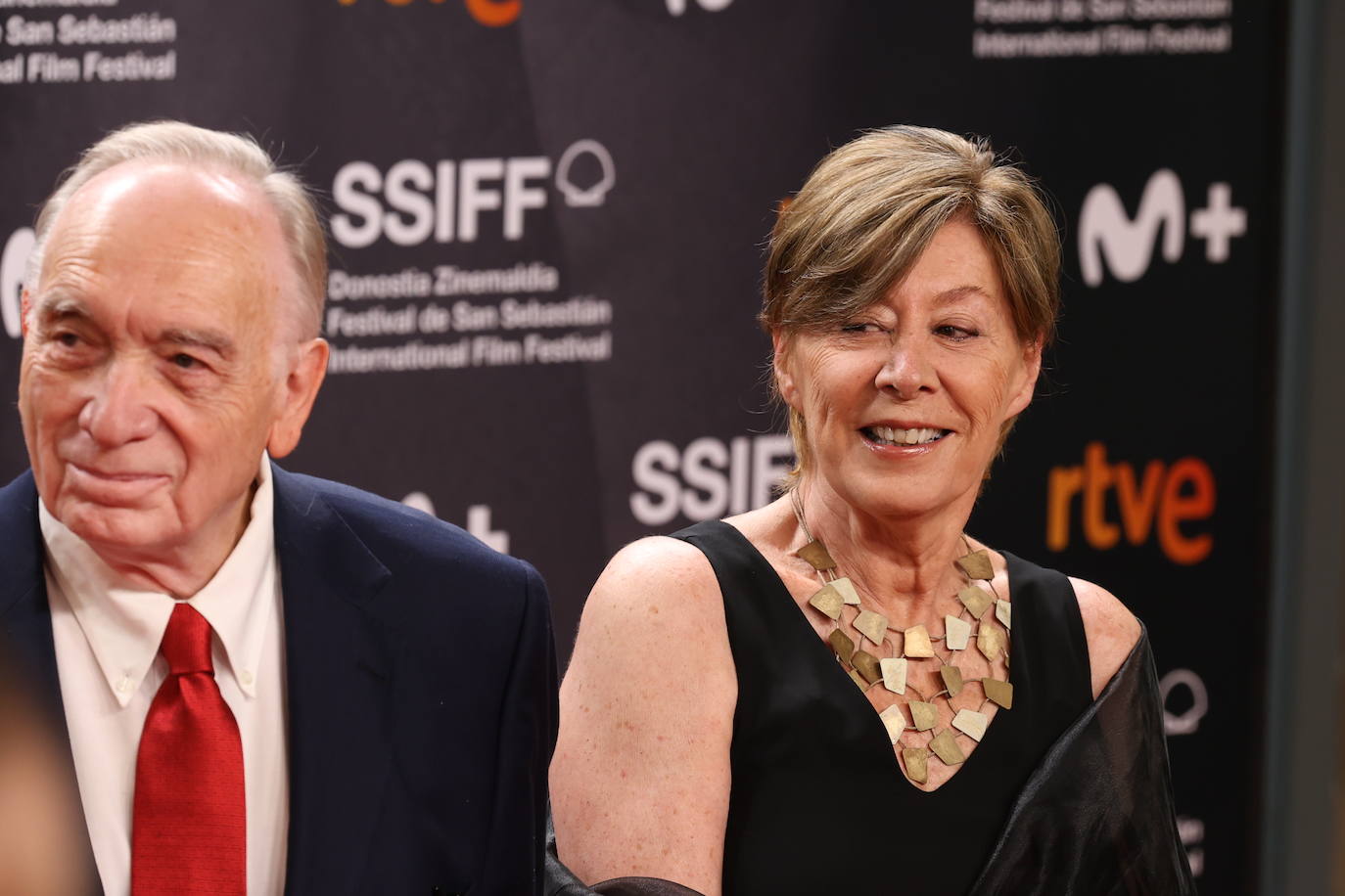 Alfombra roja de la gala inaugural del Zinemaldia