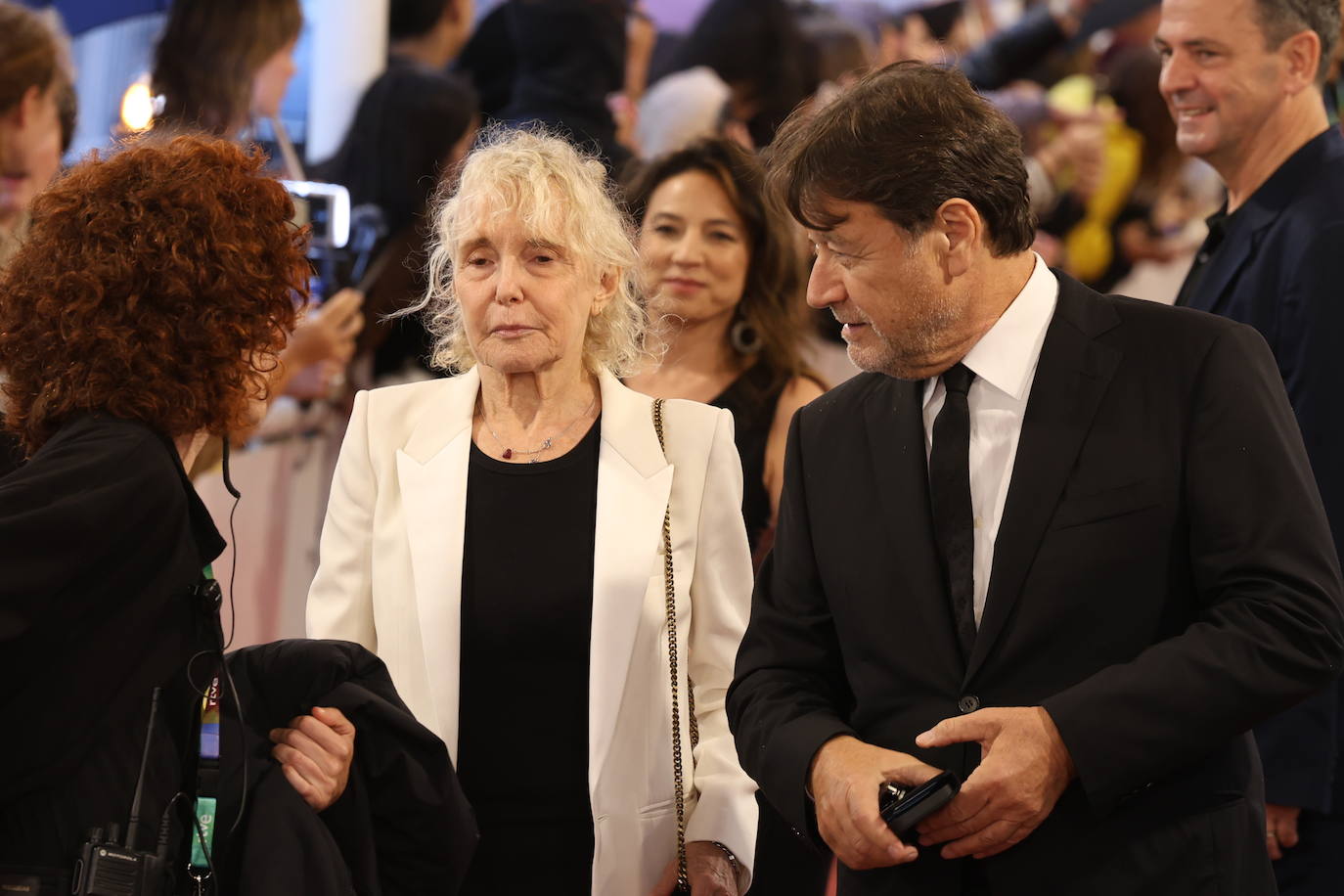 Alfombra roja de la gala inaugural del Zinemaldia