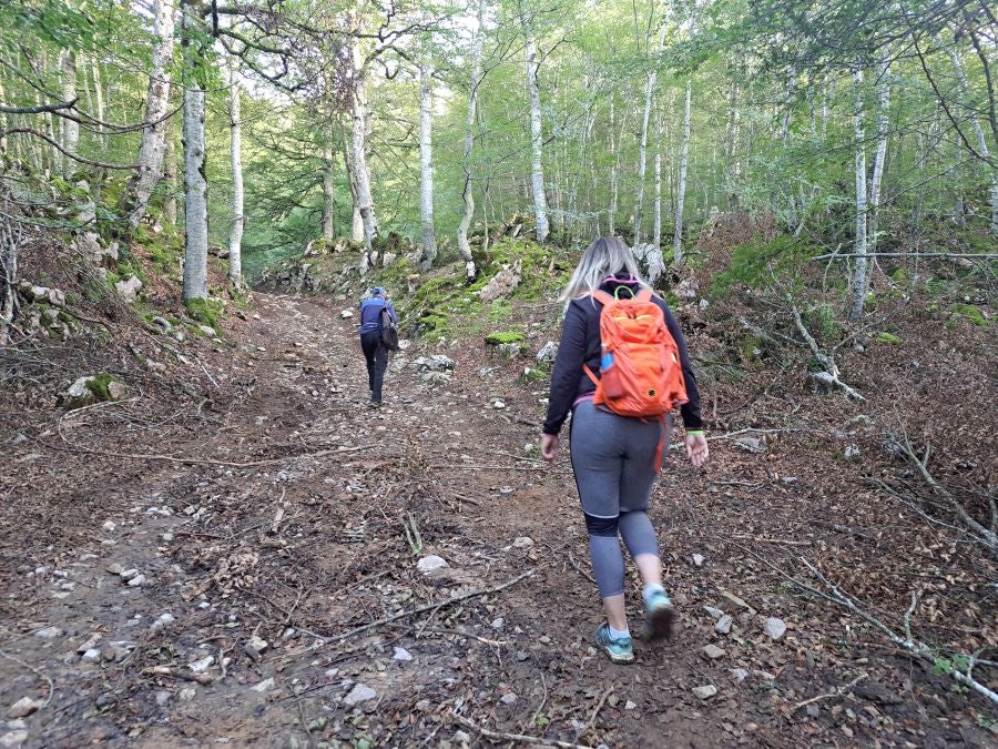 Impresionantes vistas desde la cima Ttuntturre