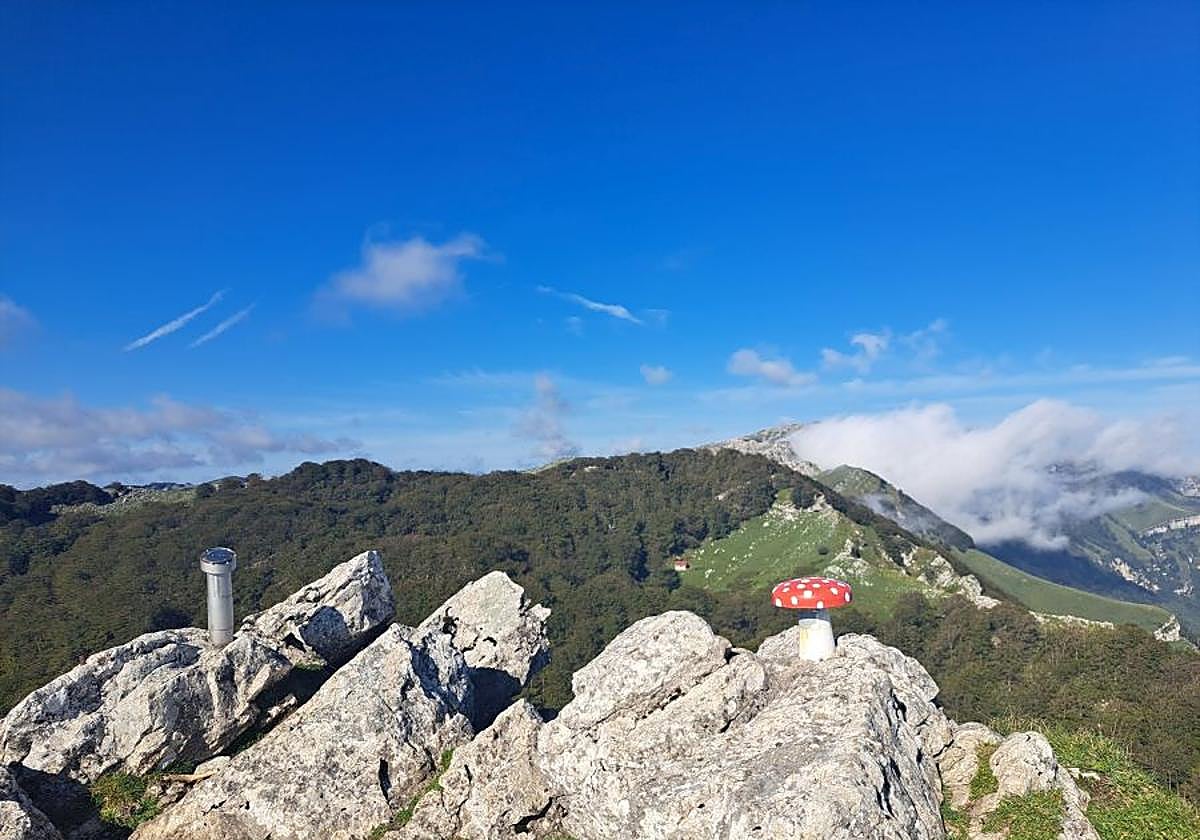 Impresionantes vistas desde la cima Ttuntturre