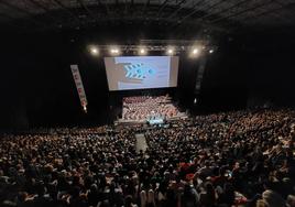 El aforo del Velódromo se llenó para escuchar a la Euskadiko Orkestra.