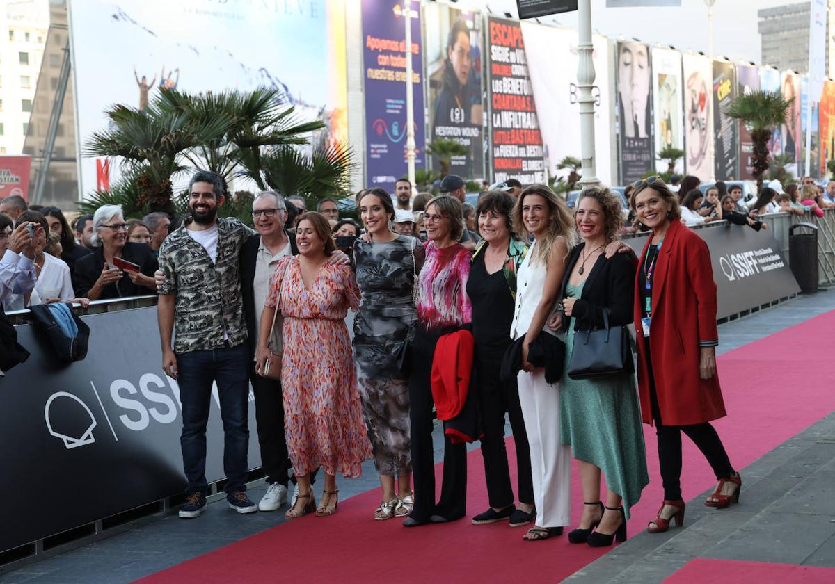 Las mejores imágenes de la alfombra roja de la gala del Cine Vasco