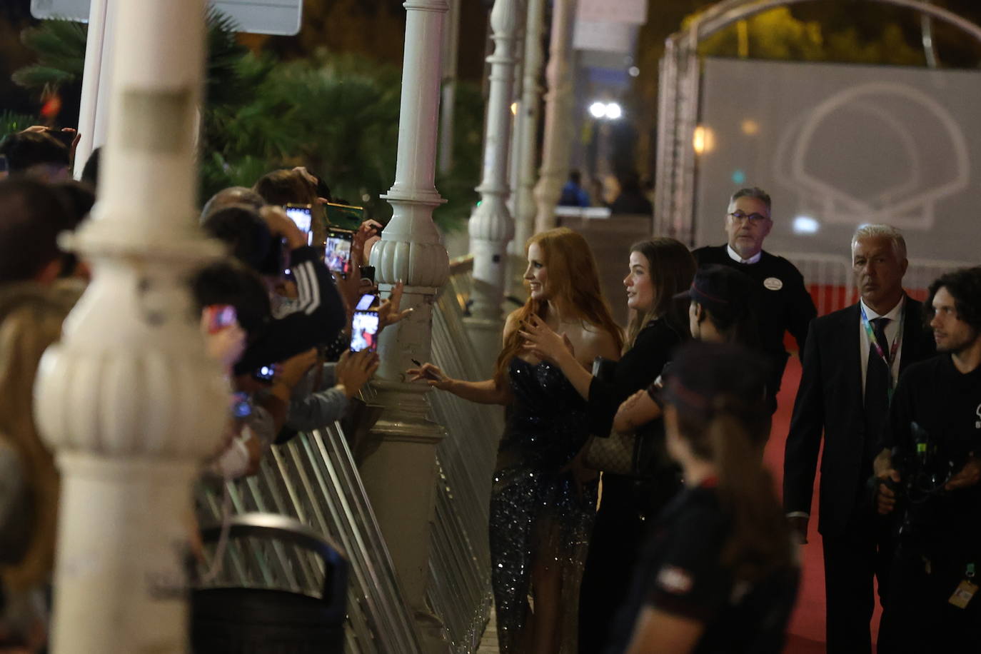 Alfombra roja de Jessica Chastain