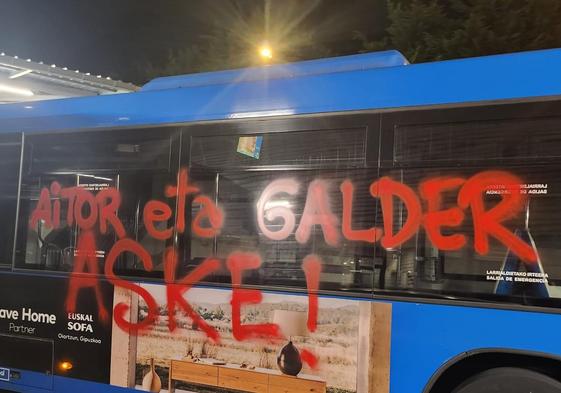 Estado en el que quedó el vehículo de Dbus.