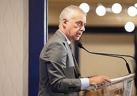Iñigo Urkullu ha intervenido este viernes en el Forum Europa.