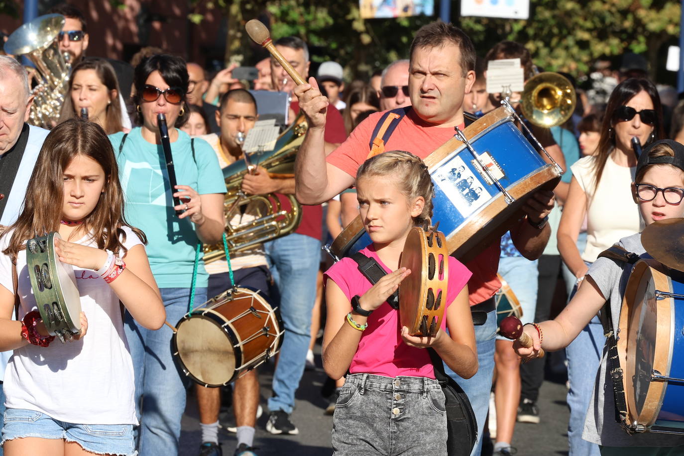 Fiesta de las ikastolas en Errenteria