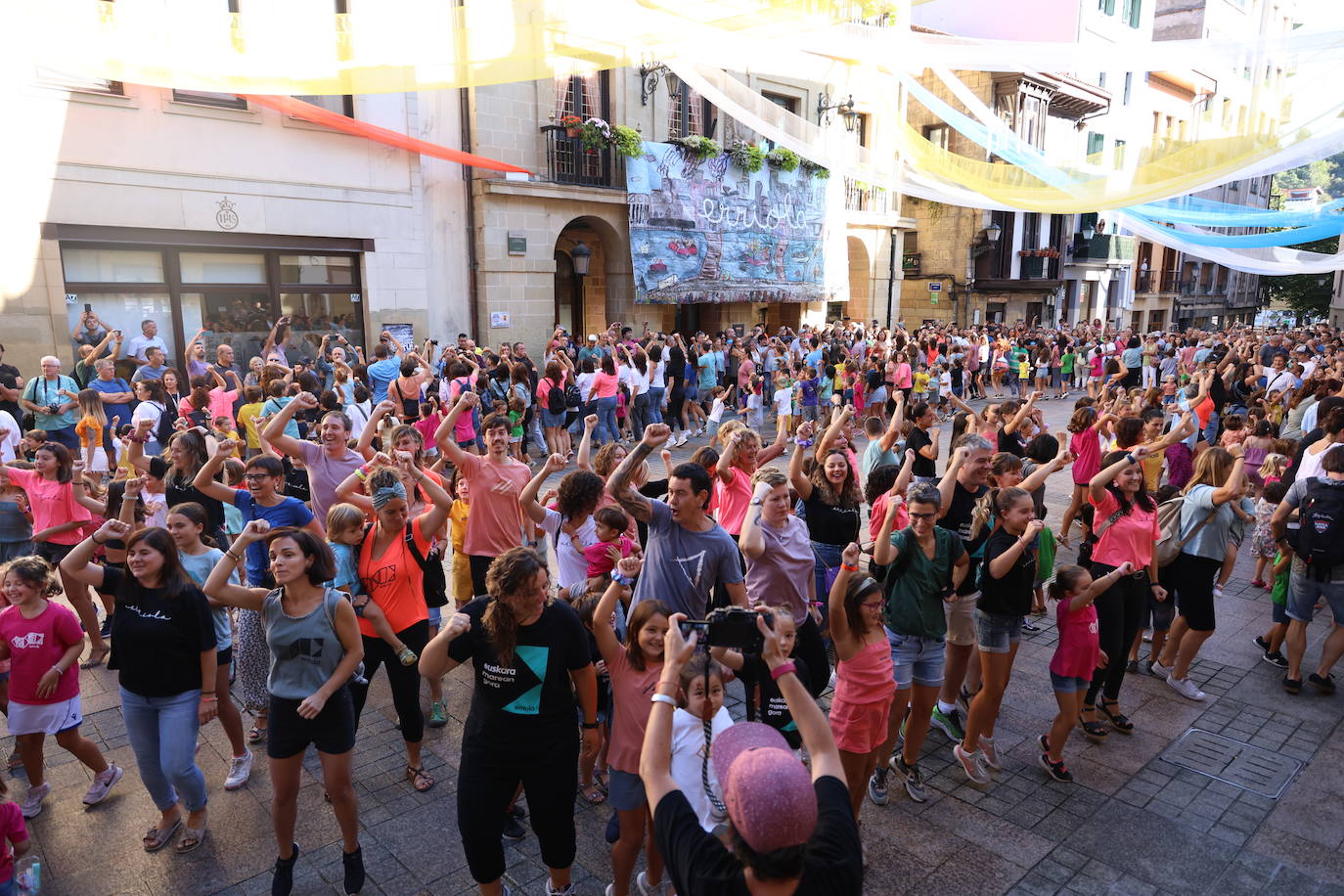 Fiesta de las ikastolas en Errenteria