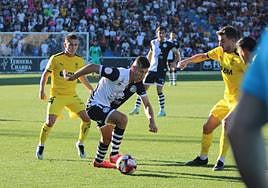 Ramírez, con el balón.