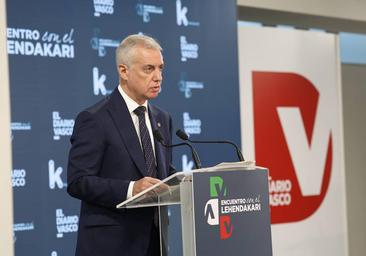 Urkullu en DV: «Algunos están dibujando una Euskadi gris y tergiversando para obtener rédito político»