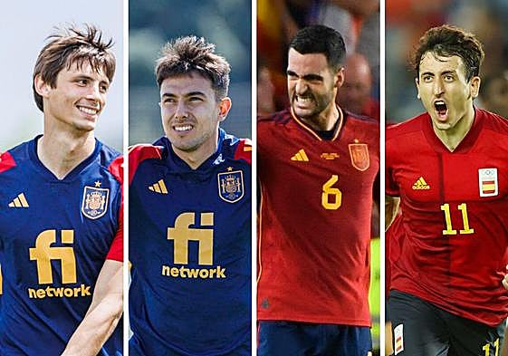 Cuatro jugadores de la Real Sociedad, a la selección
