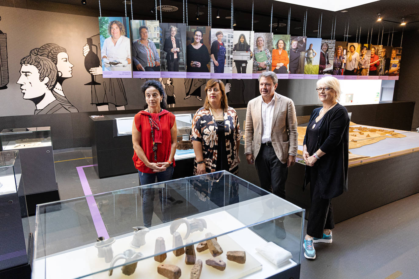 El Museo Oiasso pone en valor el trabajo de las arqueólogas guipuzcoanas