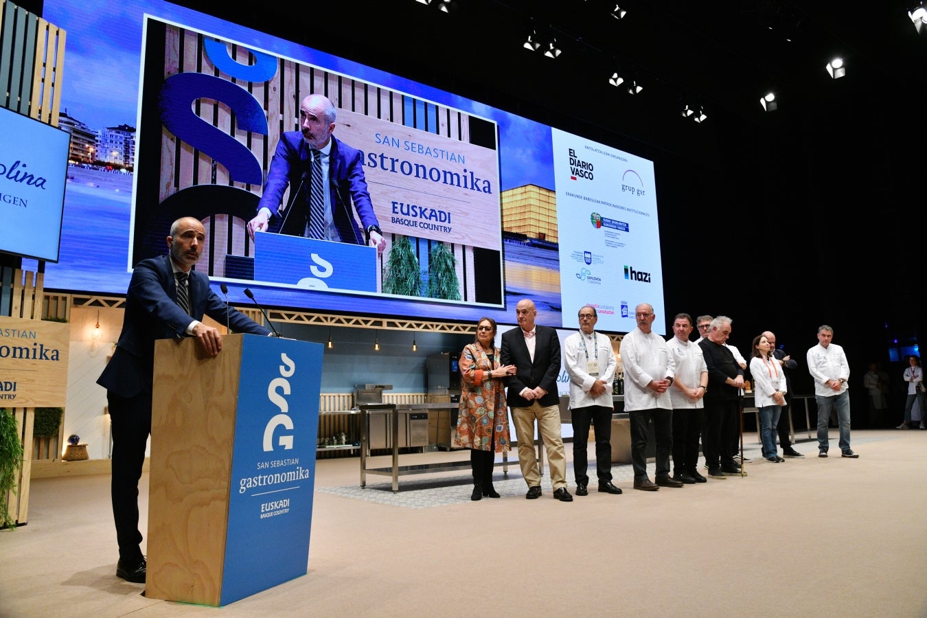 Inauguración de la 25 edición de San Sebastian Gastronomika