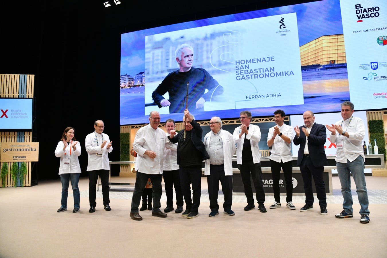 Inauguración de la 25 edición de San Sebastian Gastronomika