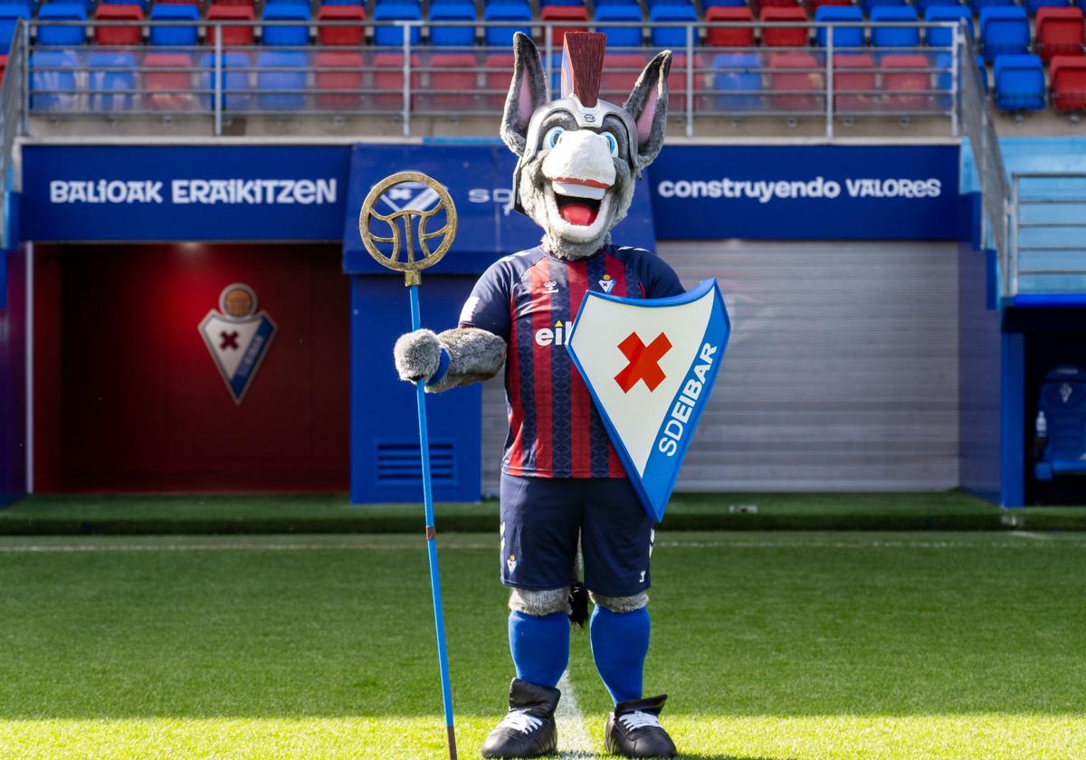 'Pantxika', nueva mascota del Eibar.