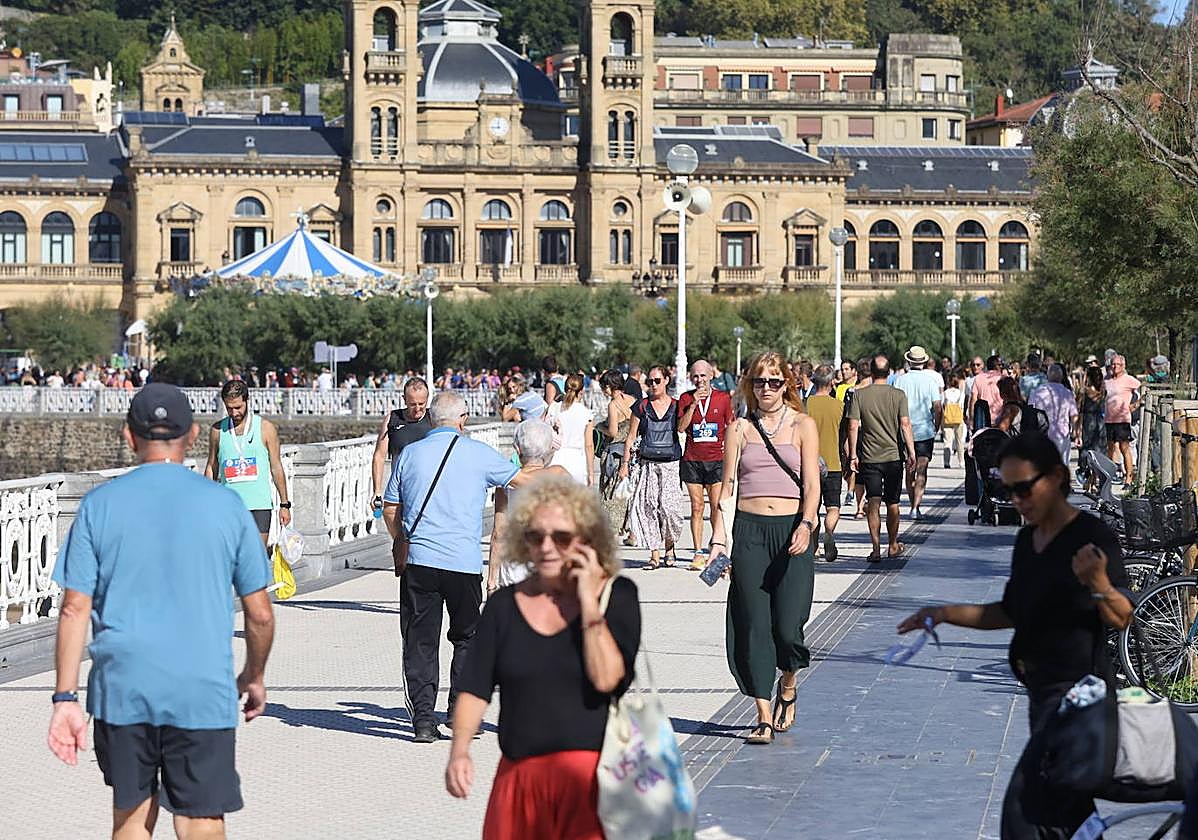 Gipuzkoa ha ganado 3.259 habitantes el último año.