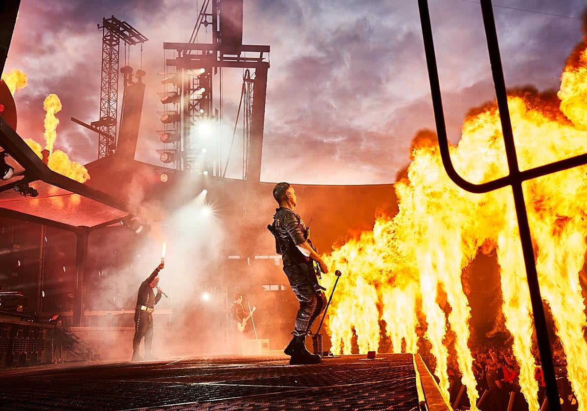 Así será el concierto de Rammstein en San Sebastián
