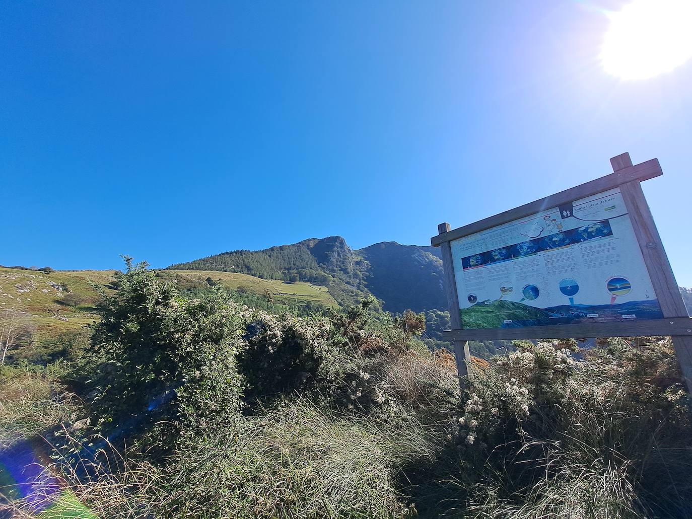 Uzturre, la cima de Tolosaldea