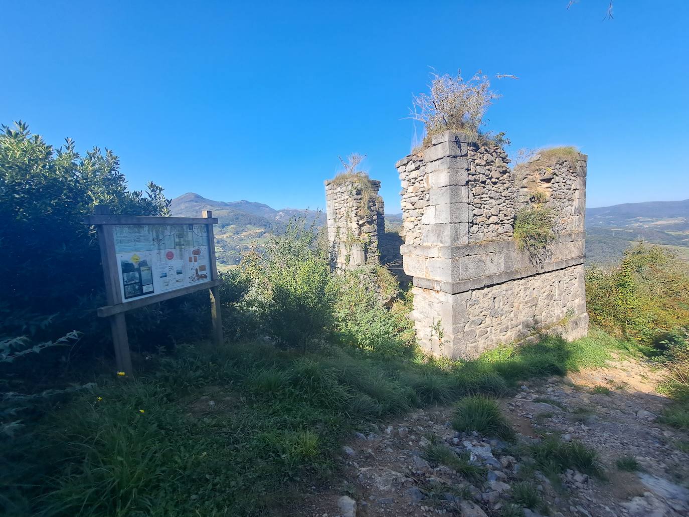 Uzturre, la cima de Tolosaldea