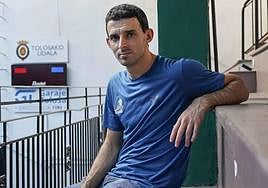 El amezketarra considera que la pelota profesional debería recuperar la asiduidad en la actividad del frontón Beotibar.