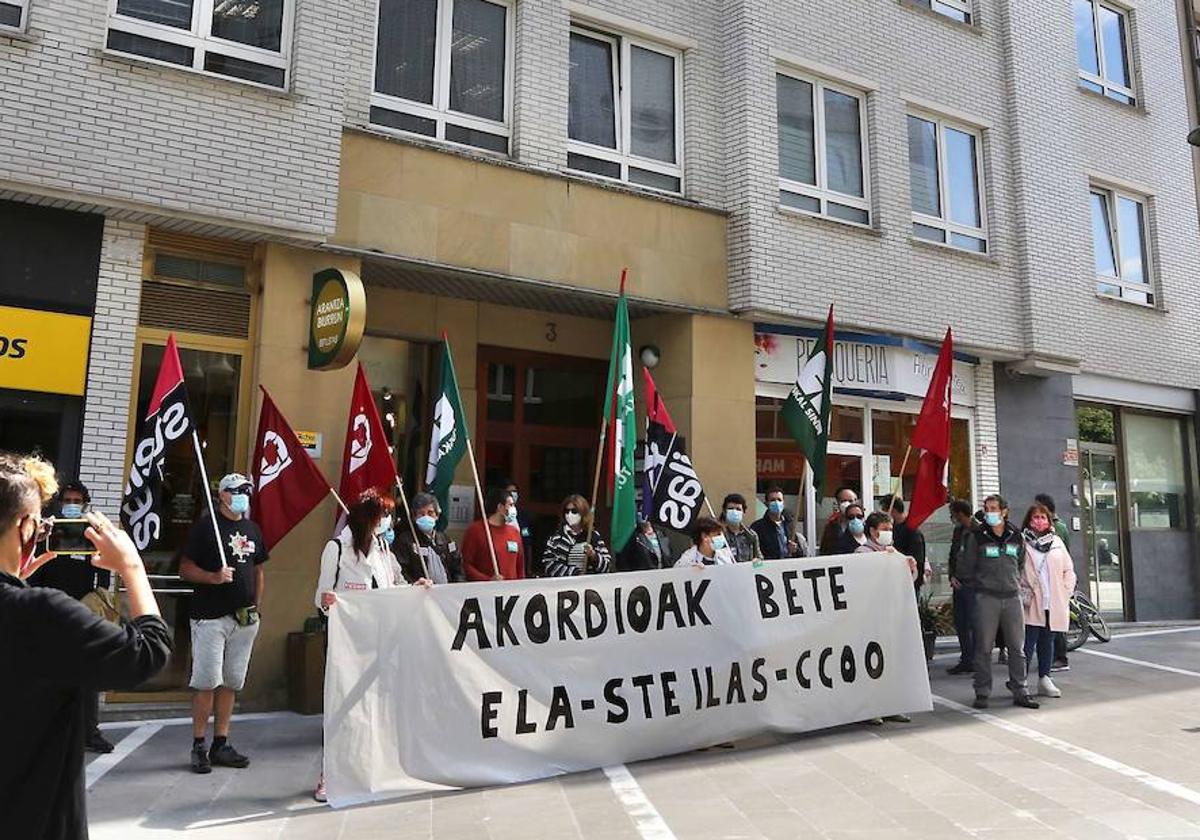 Kristau Eskola afronta tres días de huelga en sus centros educativos