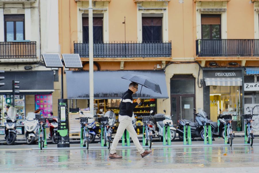 La borrasca llega a Gipuzkoa