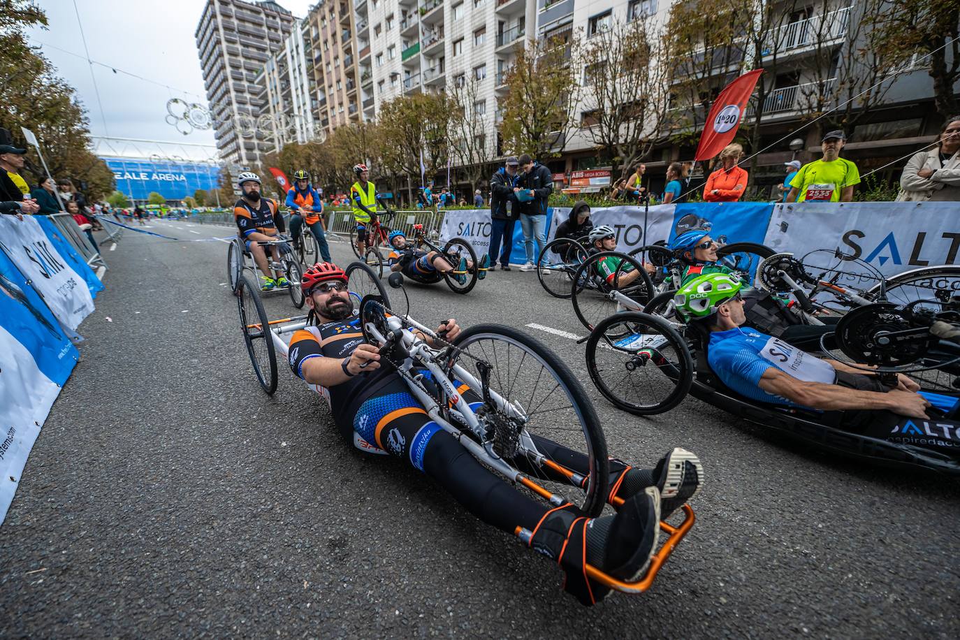 Gran ambiente en la salida de la 15k