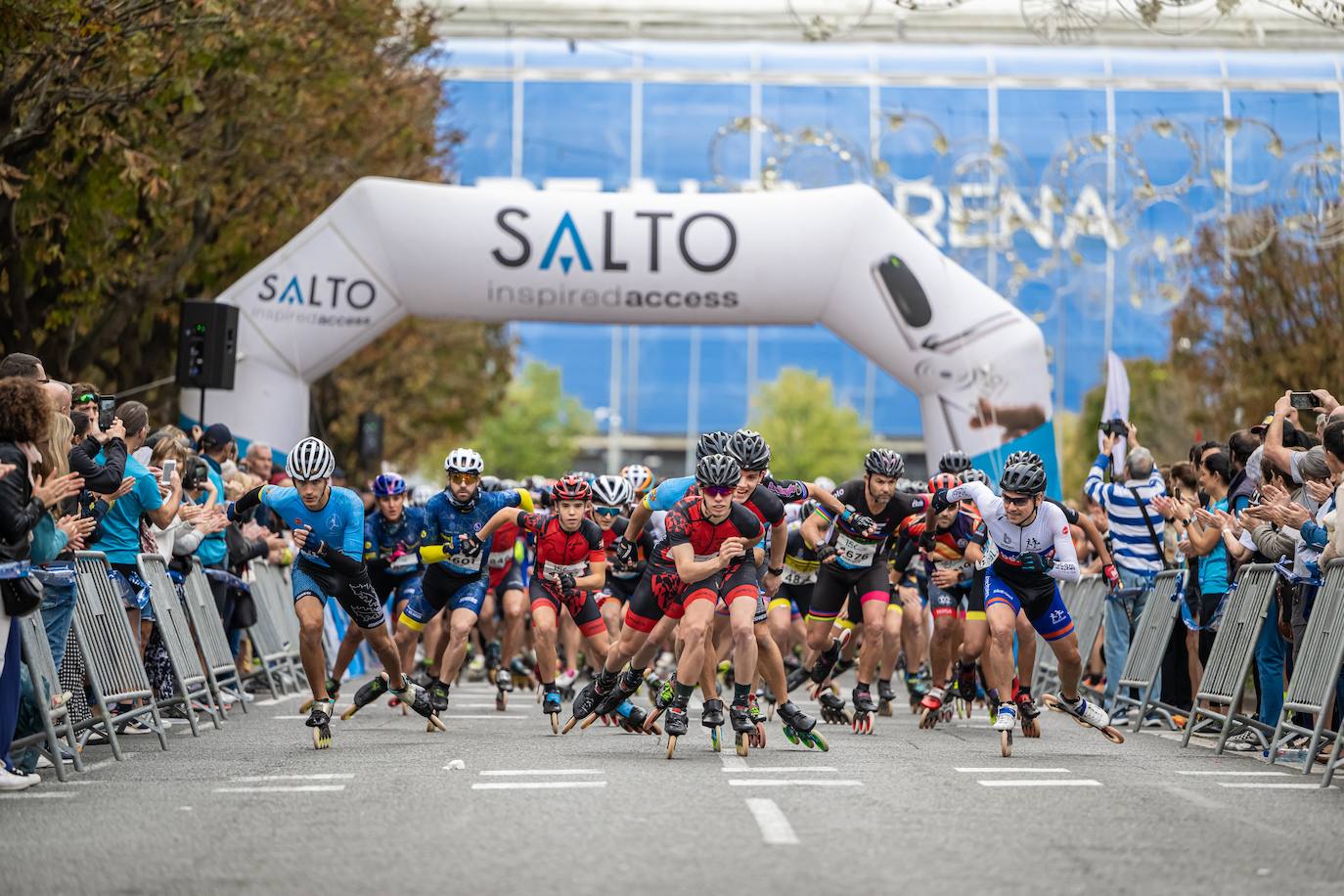 Gran ambiente en la salida de la 15k