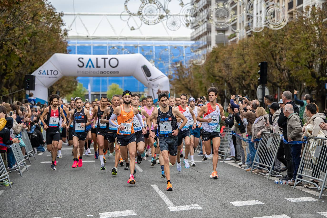 Gran ambiente en la salida de la 15k