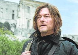 El actor Norman Reedus, en el papel de Daryl Dixon en esta interesante serie.