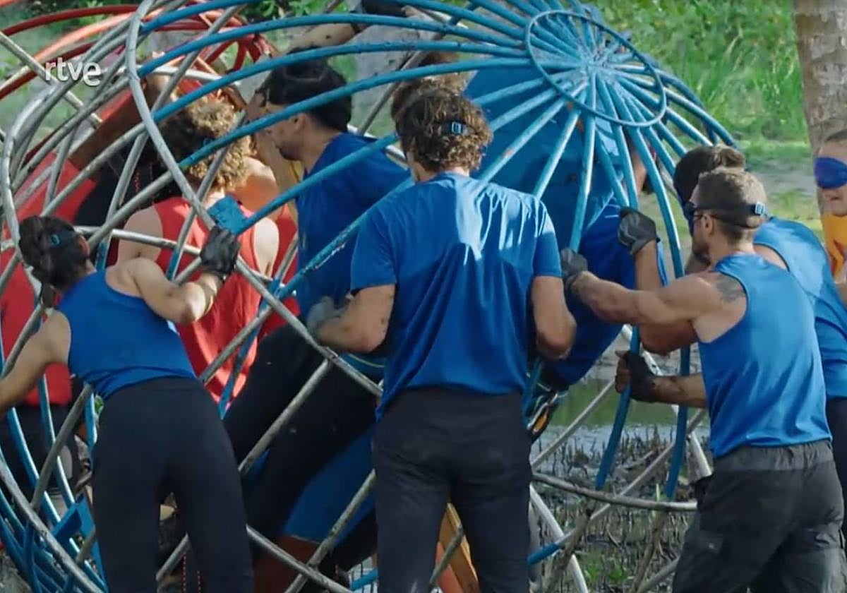 El equipo Corocote de Finito y Keroseno, en El Conquistador.