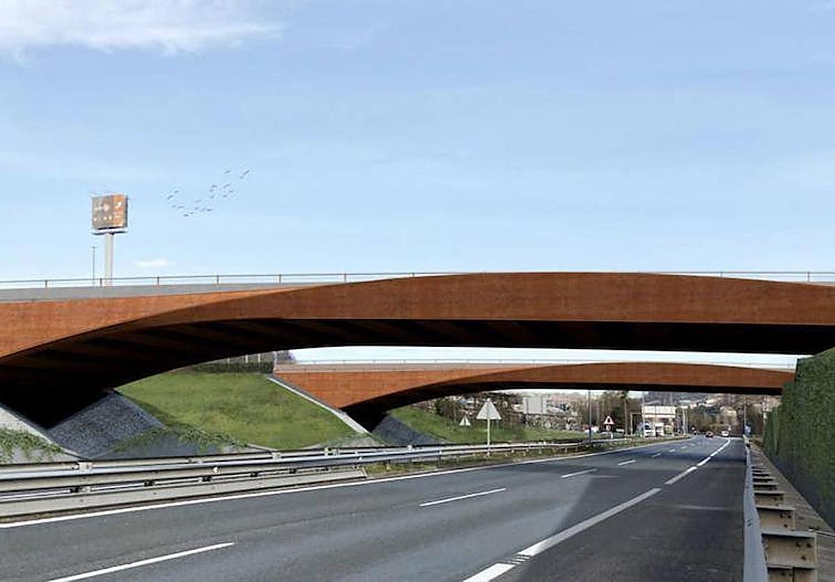 Cierre el fin de semana de la N-I en Lasarte-Oria