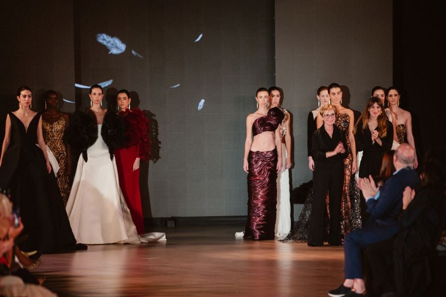 Desfile de Isabel Sanchis en Balenciaga