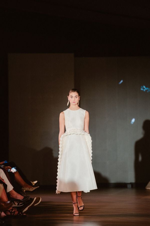 Desfile de Isabel Sanchis en Balenciaga