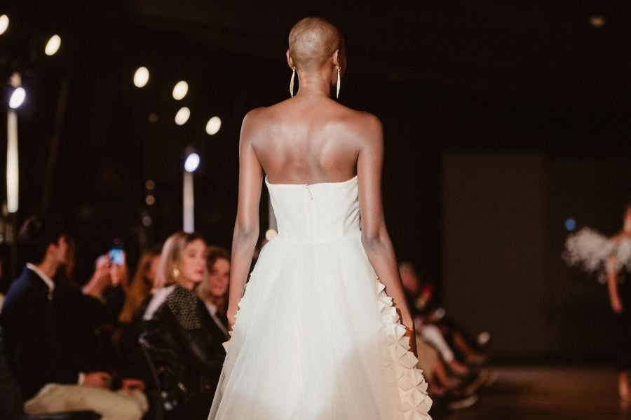 Desfile de Isabel Sanchis en Balenciaga