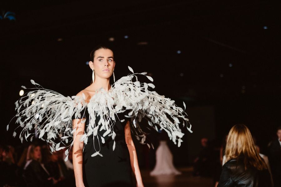 Desfile de Isabel Sanchis en Balenciaga